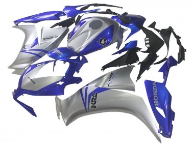 Honda CBR1000RR Motorrad Verkleidung 2012-2016 - Silber Blau HRC
