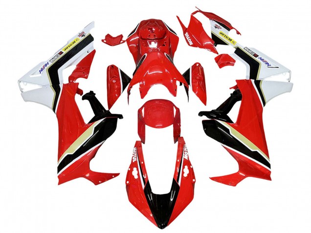 Honda CBR1000RR Motorrad Verkleidung 2017-2024 - Weiss Rot Schwarz
