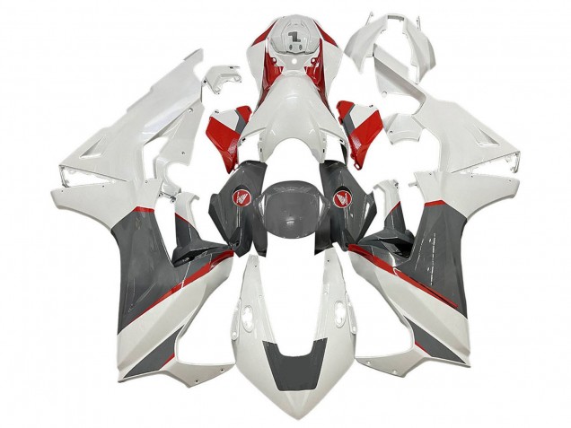 Honda CBR1000RR Motorrad Verkleidung 2017-2024 - Weiss Rot Grau