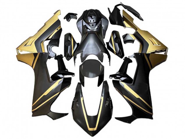 Honda CBR1000RR Motorrad Verkleidung 2017-2024 - Gold Matt Schwarz