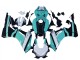Honda CBR1000RR Motorrad Verkleidung 2017-2024 - Weiss Hellblau Glanzendes Schwarz