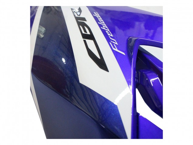 Honda CBR1000RR Motorrad Verkleidung 2017-2024 - Weiss Blau