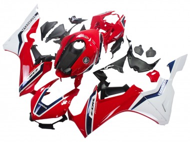 Honda CBR1000RR Motorrad Verkleidung 2017-2023 - Weiss Rot Dunkel Blau Fireblade