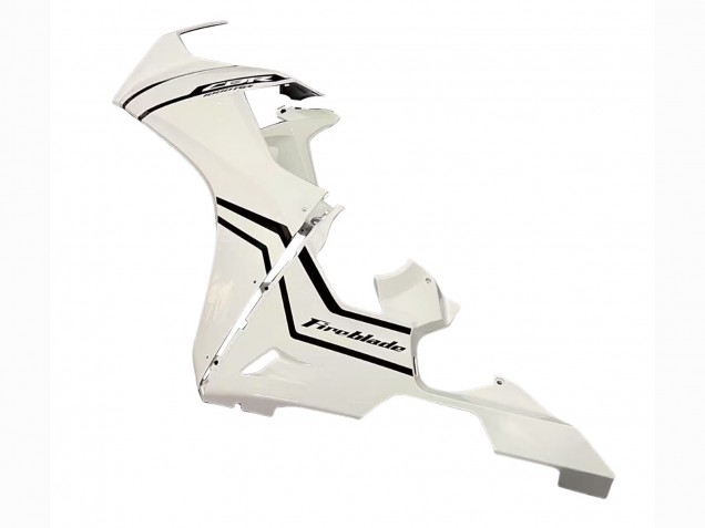 Honda CBR1000RR Motorrad Verkleidung 2017-2024 - Weiss mit Schwarz Streifen Fireblade