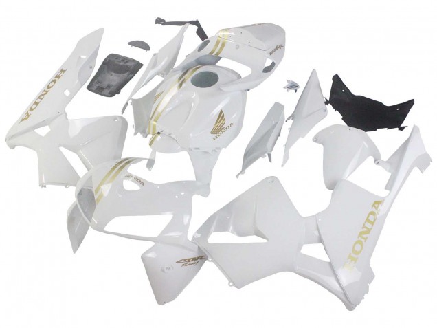 Honda CBR600RR Motorrad Verkleidung 2005-2006 - Weiss Gold