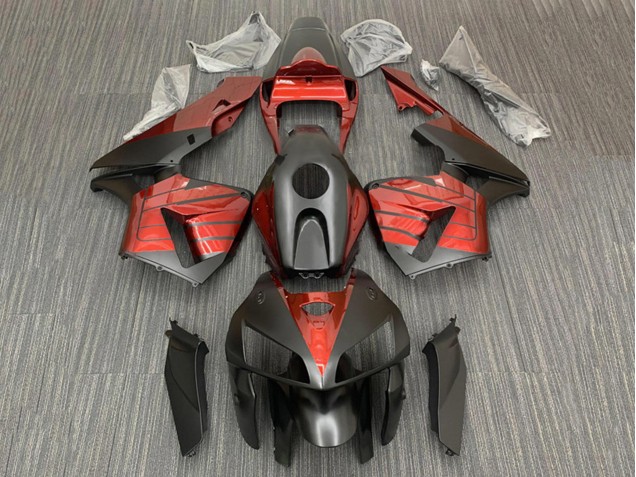 Honda CBR600RR Motorrad Verkleidung 2005-2006 - Schwarz Rot