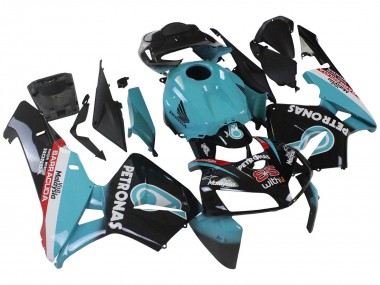 Honda CBR600RR Motorrad Verkleidung 2005-2006 - Hellblau Schwarz 35