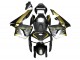 Honda CBR600RR Motorrad Verkleidung 2005-2006 - Schwarzes Gold Carbonfaser