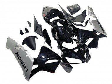 Honda CBR600RR Motorrad Verkleidung 2005-2006 - Schwarz Silber