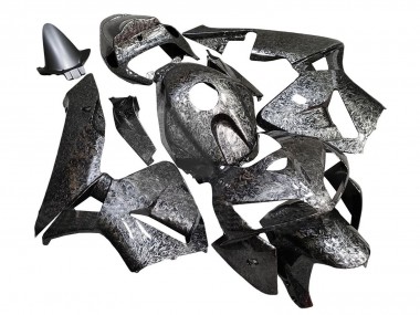 Honda CBR600RR Motorrad Verkleidung 2005-2006 - Schwarz Geschmiedet Carbonfaser