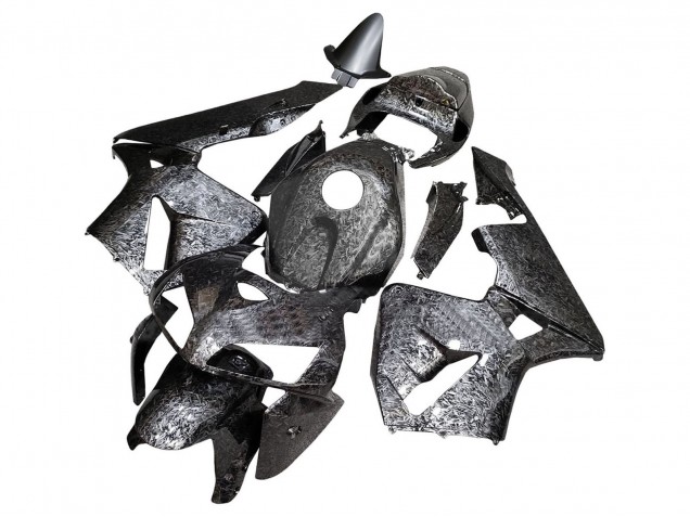 Honda CBR600RR Motorrad Verkleidung 2005-2006 - Schwarz Geschmiedet Carbonfaser