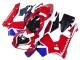 Honda CBR600RR Motorrad Verkleidung 2005-2006 - Rot Blau Schwarz