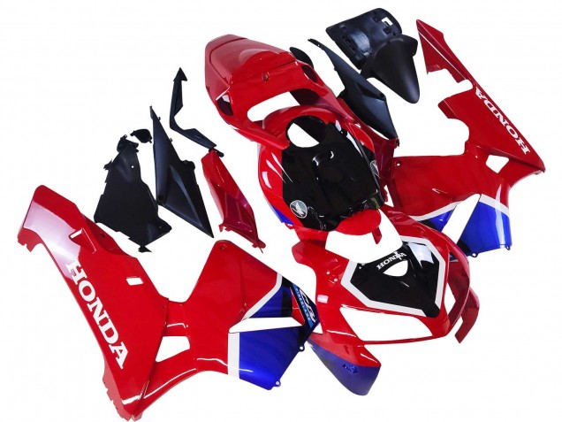 Honda CBR600RR Motorrad Verkleidung 2005-2006 - Rot Blau Schwarz