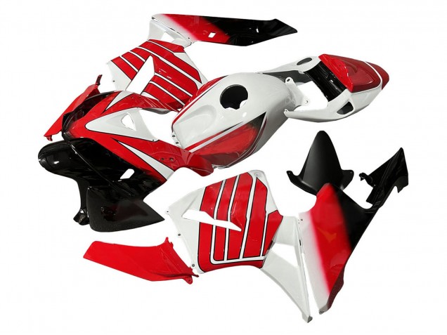 Honda CBR600RR Motorrad Verkleidung 2005-2006 - Rot Weiss Schwarz