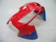 Honda CBR600RR Motorrad Verkleidung 2005-2006 - Rot Blau Silber