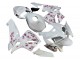 Honda CBR600RR Motorrad Verkleidung 2005-2006 - Weiss mit Cherry Blossom