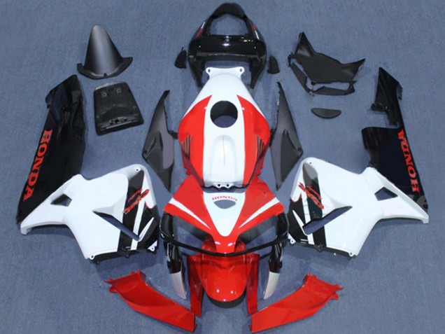 Honda CBR600RR Motorrad Verkleidung 2005-2006 - Rot Weiss Schwarz
