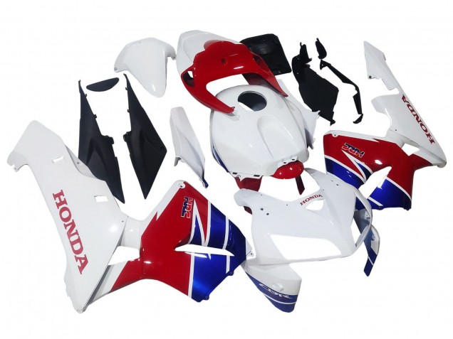 Honda CBR600RR Motorrad Verkleidung 2005-2006 - Weiss Blau Rot