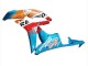 Honda CBR600RR Motorrad Verkleidung 2007-2008 - Orange Weiss Rot Blau Repsol