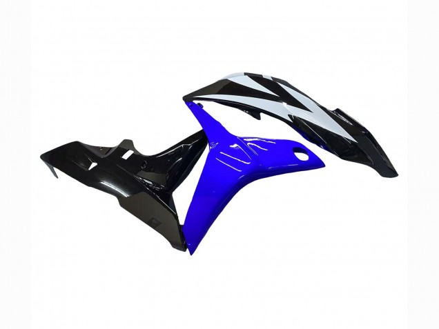 Honda CBR600RR Motorrad Verkleidung 2007-2008 - Weiss Blau Glanzendes Schwarz