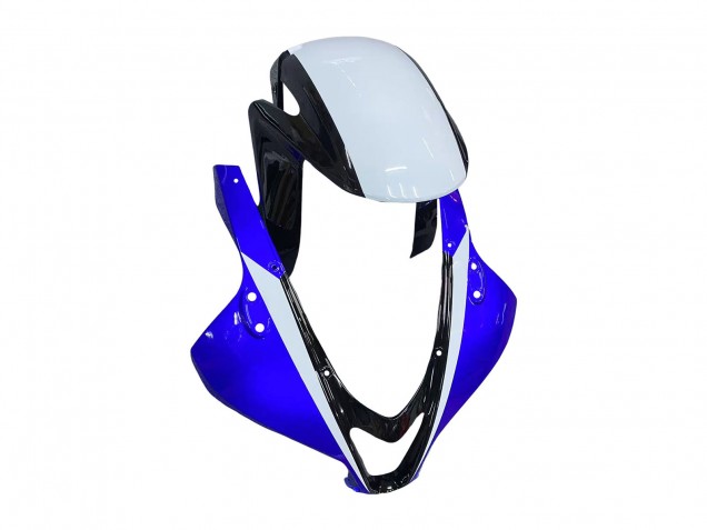 Honda CBR600RR Motorrad Verkleidung 2007-2008 - Weiss Blau Glanzendes Schwarz