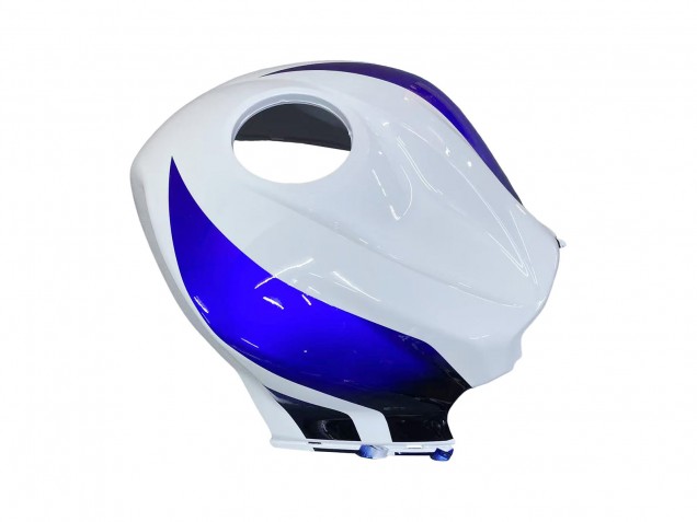 Honda CBR600RR Motorrad Verkleidung 2007-2008 - Weiss Blau Glanzendes Schwarz