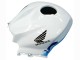Honda CBR600RR Motorrad Verkleidung 2007-2008 - Weiss Hellblau Glanzendes Schwarz