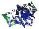Honda CBR600RR Motorrad Verkleidung 2007-2008 - Blau Grun MoviStar Castrol