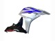 Honda CBR600RR Motorrad Verkleidung 2007-2008 - Silber Blau Glanzendes Schwarz Rennen