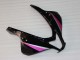 Honda CBR600RR Motorrad Verkleidung 2007-2008 - Rosa Glanzendes Schwarz Rennen
