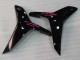 Honda CBR600RR Motorrad Verkleidung 2007-2008 - Rosa Glanzendes Schwarz Rennen