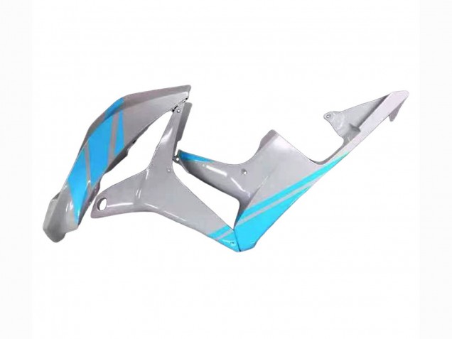 Honda CBR600RR Motorrad Verkleidung 2007-2008 - Glanzendes Grau Hellblau