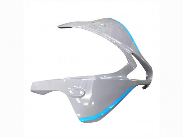 Honda CBR600RR Motorrad Verkleidung 2007-2008 - Glanzendes Grau Hellblau