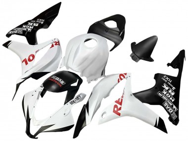Honda CBR600RR Motorrad Verkleidung 2007-2008 - Weiss Matt Schwarz Rot Repsol