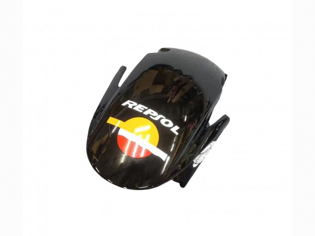 Honda CBR600RR Motorrad Verkleidung 2007-2008 - Gelb Orange Glanzendes Schwarz Rossi Repsol