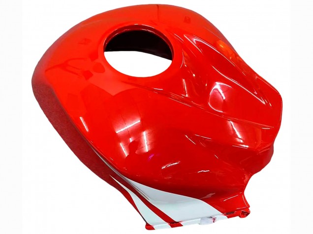 Honda CBR600RR Motorrad Verkleidung 2007-2008 - Weiss Rot Glanzendes Schwarz
