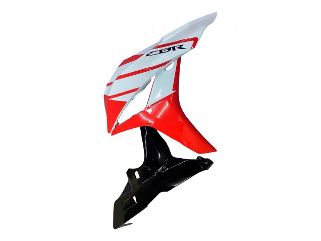 Honda CBR600RR Motorrad Verkleidung 2007-2008 - Weiss Rot Glanzendes Schwarz