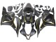 Honda CBR600RR Motorrad Verkleidung 2009-2012 - Matt Schwarz Gold