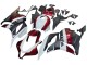 Honda CBR600RR Motorrad Verkleidung 2009-2012 - Weiss Rot Matt Schwarz