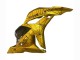 Honda CBR600RR Motorrad Verkleidung 2009-2012 - Gold Glanzendes Schwarz