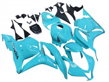 Honda CBR600RR Motorrad Verkleidung 2009-2012 - Hellblau Rennen