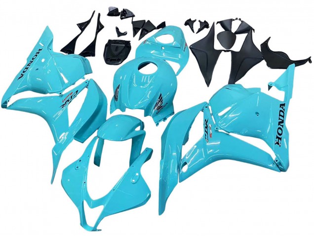 Honda CBR600RR Motorrad Verkleidung 2009-2012 - Hellblau Rennen