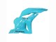Honda CBR600RR Motorrad Verkleidung 2009-2012 - Hellblau Rennen