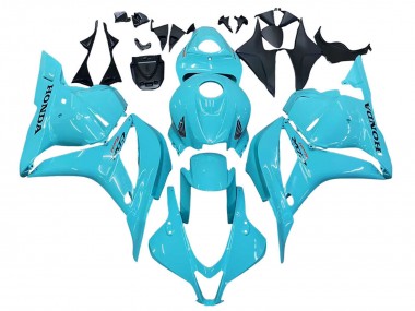 Honda CBR600RR Motorrad Verkleidung 2009-2012 - Hellblau Rennen