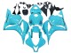 Honda CBR600RR Motorrad Verkleidung 2009-2012 - Hellblau Rennen