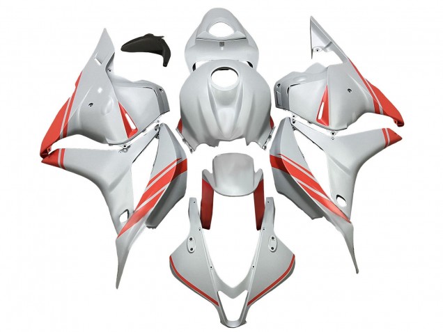 Honda CBR600RR Motorrad Verkleidung 2009-2012 - Grau Orange