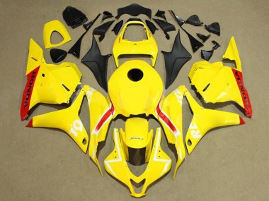 Honda CBR600RR Motorrad Verkleidung 2009-2012 - Gelb Rot Weiss Repsol