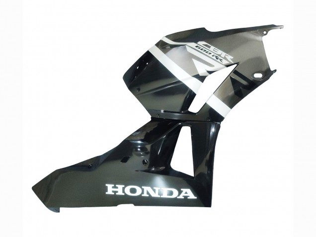 Honda CBR600RR Motorrad Verkleidung 2013-2023 - Silber Glanzendes Schwarz