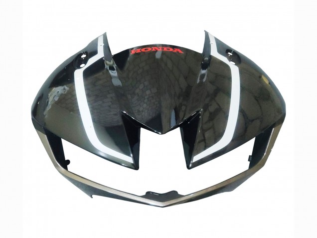Honda CBR600RR Motorrad Verkleidung 2013-2023 - Silber Glanzendes Schwarz