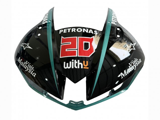 Honda CBR600RR Motorrad Verkleidung 2013-2023 - Blau Grun Blau Glanzendes Schwarz Petronas 20